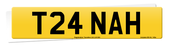 Registration number T24 NAH